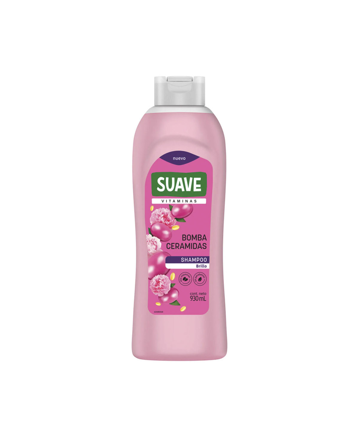 Shampoo Suave Bomba Ceramidas Brillo 930 Ml